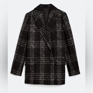 All Saints lux double breasted coat, size 8